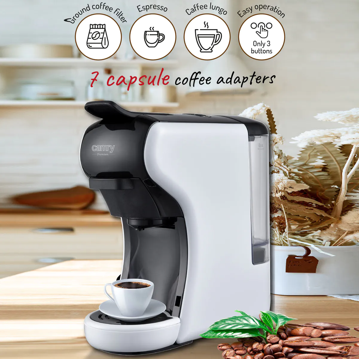 Å finne den perfekte kaffemaskinen kan være en krevende oppgave med det store utvalget som finnes i dag. Kaffemaskiner har forbedret seg enormt med avanserte funksjoner og innovativ teknologi, noe som gjør det enda viktigere å vite hva du bør se etter når du skal velge din neste maskin. I denne teksten vil vi se nærmere på noen av de beste kaffemaskinene, inkludert både stasjonære og bærbare alternativer. Vi vil også komme med anbefalinger om hvilken kaffemaskin som er best, hva du bør vurdere når du kjøper en kaffemaskin og hvilken maskin du bør velge basert på dine behov.   Allsidighet og praktisk Bruk En av de mest allsidige kaffemaskinene på markedet er Camry 4414 Multi-Capsule Espressomaskin. Denne maskinen kan tilberede kaffe med ni forskjellige kapseltyper, inkludert Nespresso, Dolce Gusto, Lavazza og mange flere. I tillegg kan den også lage ordinær filterkaffe. Dette gjør den ideell for husholdninger med ulike smakspreferanser.  Camry 4414 er utstyrt med en vannbeholder på 0,6 liter og en 19 bar pumpe som sikrer intens og smakfull kaffe. Betjeningen er enkel med kun tre knapper, noe som gjør den brukervennlig for alle. En av de store fordelene med denne maskinen er dens kompakte design, som gjør den ideell for små kjøkken. Den leveres også med fem utskiftbare kapseladaptere, noe som gir deg stor fleksibilitet i kaffevalget.   Portabilitet og fleksibilitet For de som ofte er på farten, kan en bærbar kaffemaskin være den perfekte løsningen. Outin Portabel Oppladbar Espressomaskin er et eksempel på en slank og lett maskin som gir høy kvalitet uansett hvor du er. Denne espressomaskinen veier mindre enn 700 gram og kan lage kaffe med både finmalt kaffe og Nespresso-kapsler. Med en oppvarmingstid på kun tre minutter, kan du raskt få en deilig kopp kaffe.  Maskinen har et batteri som kan lage opptil fem kopper med kaldt vann eller over 100 kopper med varmt vann per lading. Den er IPX4-klassifisert som vanntett, noe som gjør den robust nok for utendørs bruk. I tillegg kan den lades via bil- eller USB-lader, noe som gir deg ultimat fleksibilitet. Perfekt for camping, reiser eller en lang kjøretur.   Hvilken kaffemaskin er best? Når det gjelder å velge den beste kaffemaskinenen, avhenger svaret av dine personlige preferanser og behov. Hvis du ønsker en allsidig maskin som kan håndtere flere kapseltyper og ulike kaffevarianter, er Camry 4414 Multi-Capsule Espressomaskin et utmerket valg. Denne maskinen gir deg muligheten til å utforske et bredt spekter av smaker og stiler, alt i én kompakt og brukervennlig maskin.  For de som trenger en bærbar løsning, er Outin Portabel Oppladbar Espressomaskin et godt alternativ. Denne maskinen gir deg friheten til å nyte en god kopp kaffe uansett hvor du befinner deg, med minimal innsats og rask oppvarmingstid. Dens robusthet og fleksibilitet gjør den ideell for mennesker som er mye på farten eller elsker utendørs aktiviteter.   Hva bør jeg se etter når jeg kjøper en kaffemaskin? Smakspreferanser: Tenk på hvilken type kaffe du foretrekker. Ulike maskiner er bedre egnet for ulike kaffetyper, fra espresso til latte eller filterkaffe. Brukervennlighet: En god kaffemaskin skal være enkel å bruke. Vær oppmerksom på antallet knapper, innstillinger og hvor lett det er å bytte mellom forskjellige funksjoner. Vedlikehold: En viktig faktor som ofte overses, er hvor enkelt det er å rengjøre maskinen. Maskiner med avtakbare deler eller selvrensende funksjoner er ofte enklere å vedlikeholde. Størrelse: Hvis du har begrenset plass, kan en kompakt maskin som Camry 4414 være det beste valget. Sørg også for at kapasiteten på vannbeholderen passer dine behov. Pris: Kaffemaskiner varierer i pris, så det er viktig å finne en som passer inn i ditt budsjett. Husk at en dyrere maskin ofte tilbyr flere funksjoner og bedre byggekvalitet. Kundeservice og garanti: Selv de beste maskinene kan støte på tekniske problemer, så det er avgjørende å ha tilgang til god kundeservice og en solid garanti.   Hvilken kaffemaskin bør jeg velge? Valget av kaffemaskin bør baseres på dine individuelle behov. Hvis du er en kaffeentusiast som elsker variasjon, gir Camry 4414 Multi-Capsule Espressomaskin deg muligheten til å eksperimentere med flere typer kaffekapsler og stiler. Denne maskinen er ideell for hjemmet og tilbyr høy kvalitet og brukervennlighet.  Hvis du derimot er mye på farten eller liker å ha fleksibiliteten til å nyte kaffe hvor som helst, er Outin Portabel Oppladbar Espressomaskin et perfekt valg. Denne bærbare maskinen er lett, rask å varme opp, og enkel å bruke, noe som gjør den ideell for aktive mennesker.   Oppsummering Enten du er ute etter en allsidig maskin som Camry 4414 Multi-Capsule Espressomaskin eller en bærbar løsning som Outin Portabel Oppladbar Espressomaskin, finnes det mange gode kaffemaskiner å velge mellom. Det viktigste er å finne en maskin som passer til dine preferanser. Ved å vurdere faktorer som smak, brukervennlighet, vedlikehold og pris, kan du finne den perfekte kaffemaskinen som gir deg en fantastisk kaffeopplevelse hver dag.  For flere alternativer og detaljer om kaffemaskiner som kan tilberede kaffe med ulike kapseltyper og kaffestiler, besøk Kaffelageret sitt utvalg av kaffemaskiner her.  Nyt kaffen!