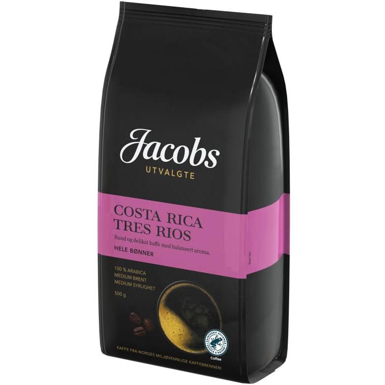 Costa rica tres rios hele bønner 500g - Kaffelageret.no